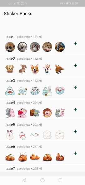 Run android online APK Cute stickers WASticker from MyAndroid or emulate Cute stickers WASticker using MyAndroid