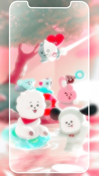 Run android online APK Cute Superstar BT21 WALLPAPERS from MyAndroid or emulate Cute Superstar BT21 WALLPAPERS using MyAndroid