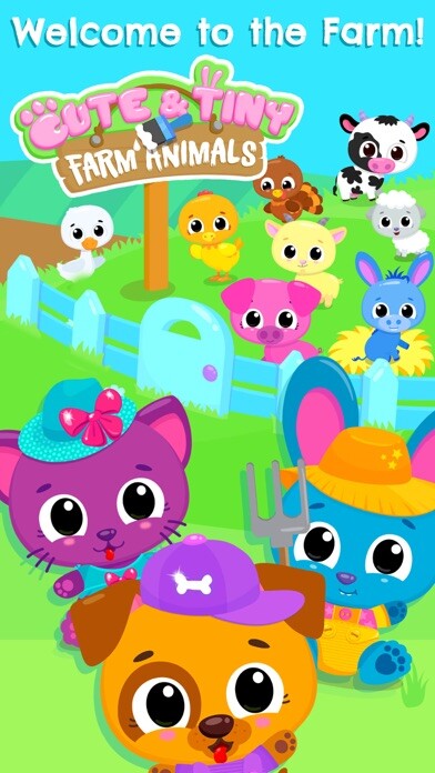 Emulate iPhone app Cute & Tiny Farm Animals using MyAndroid