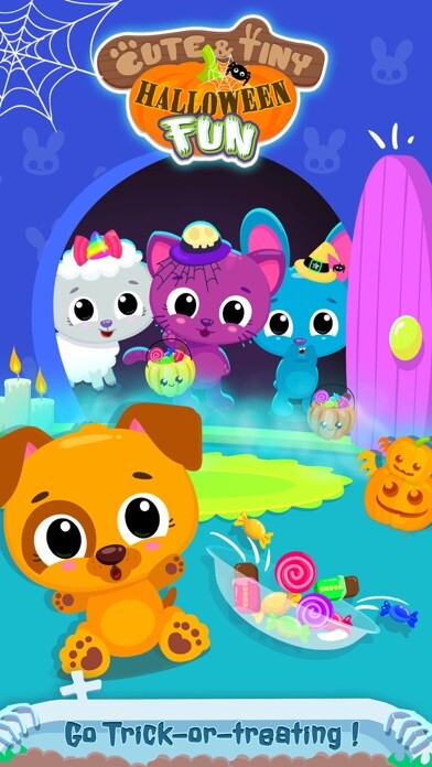 Emulate iPhone app Cute & Tiny Halloween Fun using MyAndroid Emulate iPhone app Cute & Tiny Halloween Fun using MyAndroid