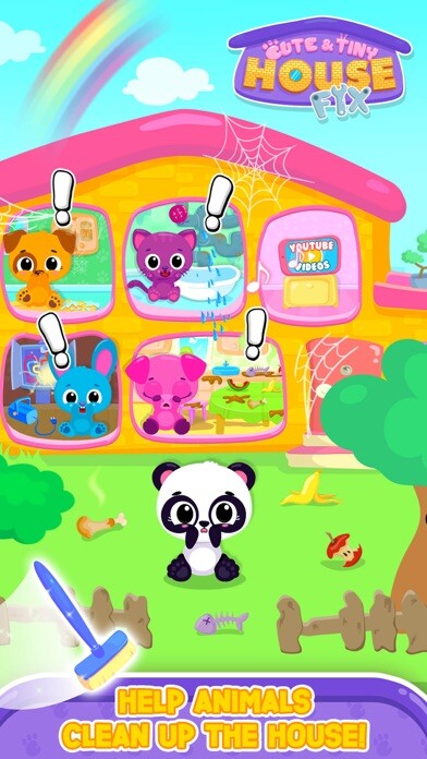 Emulate iPhone app Cute & Tiny House Fix using MyAndroid