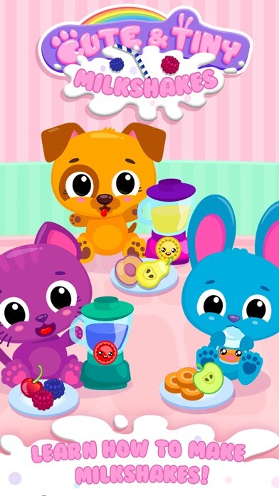 Emulate iPhone app Cute & Tiny Milkshakes using MyAndroid