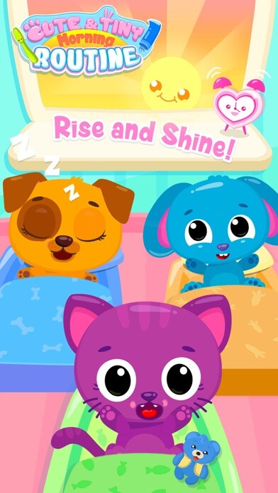Emulate iPhone app Cute & Tiny Morning Routine using MyAndroid Emulate iPhone app Cute & Tiny Morning Routine using MyAndroid