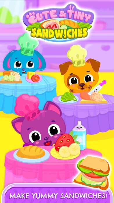 Emulate iPhone app Cute & Tiny Sandwiches using MyAndroid Emulate iPhone app Cute & Tiny Sandwiches using MyAndroid