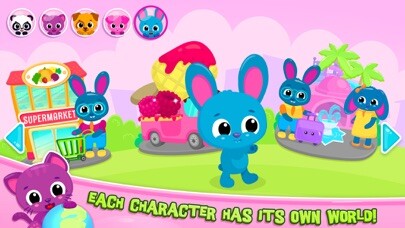 Emulate iPhone app Cute & Tiny World using MyAndroid