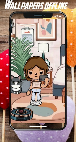Run android online APK cute Toca Boca Wallpapers HD from MyAndroid or emulate cute Toca Boca Wallpapers HD using MyAndroid