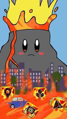 Emulate Android APK Cute Volcanic Lava Theme Emulate Android APK Cute Volcanic Lava Theme