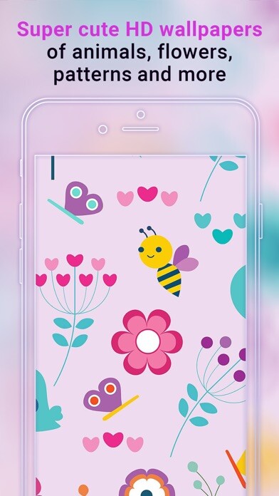 Emulate iPhone app Cute Wallpapers X using MyAndroid