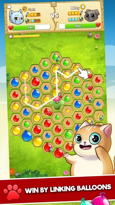 Emulate iPhone app Cute Wars - Cats VS Dogs using MyAndroid Emulate iPhone app Cute Wars - Cats VS Dogs using MyAndroid