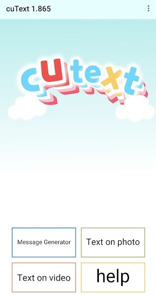 Run android online APK CuText : Text on photo from MyAndroid or emulate CuText : Text on photo using MyAndroid