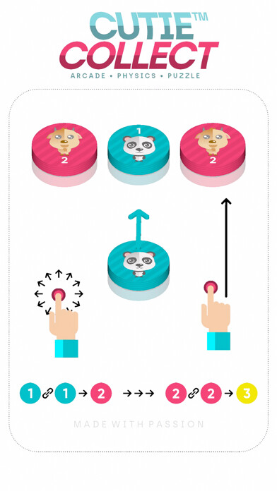 Emulate iPhone app Cutie Collect using MyAndroid