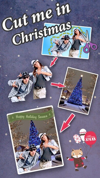 Emulate iPhone app Cut Me In Christmas Photos - Change Yr Look to Santa Claus & Xmas Elf using MyAndroid Emulate iPhone app Cut Me In Christmas Photos - Change Yr Look to Santa Claus & Xmas Elf using MyAndroid