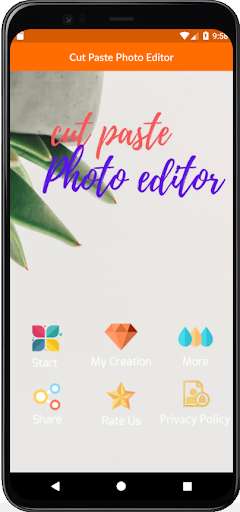 Run android online APK Cut past Photo editor from MyAndroid or emulate Cut past Photo editor using MyAndroid