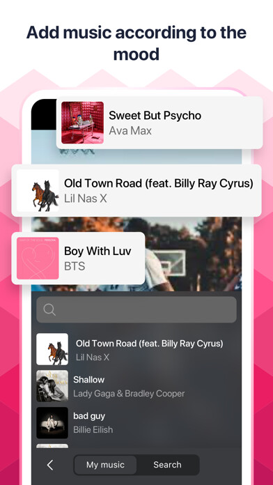 Emulate iPhone app CutStory: Stories Video Editor using MyAndroid