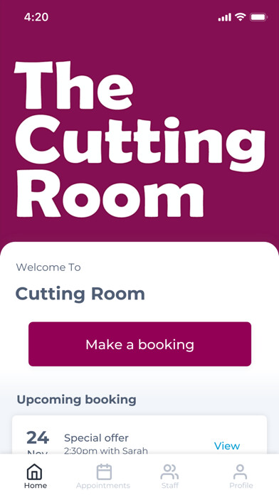 Emulate iPhone app Cutting Room using MyAndroid