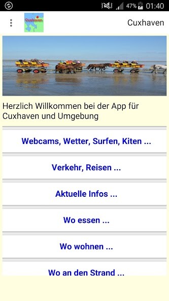 Run android online APK Cuxhaven App für den Urlaub from MyAndroid or emulate Cuxhaven App für den Urlaub using MyAndroid Run android online APK Cuxhaven App für den Urlaub from MyAndroid or emulate Cuxhaven App für den Urlaub using MyAndroid