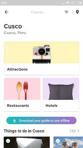Run android online APK Cuzco Travel Guide in English with map from MyAndroid or emulate Cuzco Travel Guide in English with map using MyAndroid