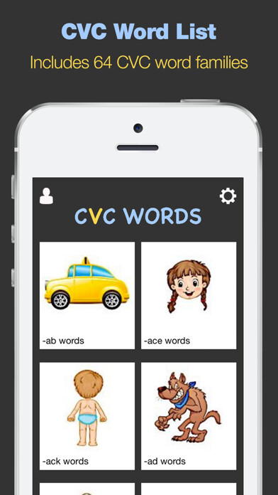 Emulate iPhone app CVC Words - Word Family Games using MyAndroid Emulate iPhone app CVC Words - Word Family Games using MyAndroid