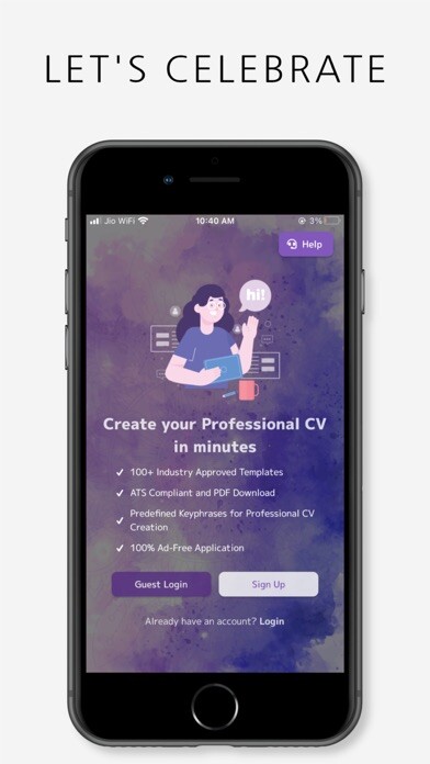 Emulate iPhone app cvDragon Resume Builder using MyAndroid Emulate iPhone app cvDragon Resume Builder using MyAndroid