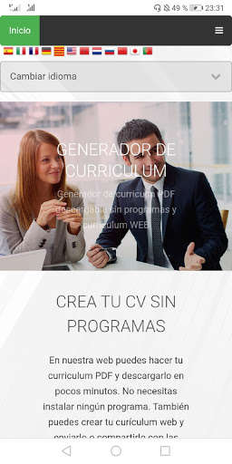 Run android online APK Cv Jobs online from MyAndroid or emulate Cv Jobs online using MyAndroid