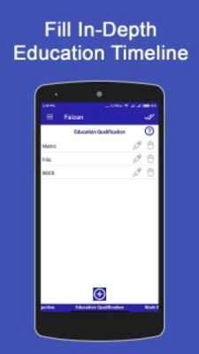 Emulate Android APK CV Resume Builder - PDF