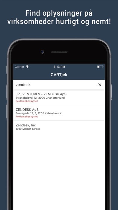 Emulate iPhone app CVRTjek - Slå nemt op i CVR using MyAndroid Emulate iPhone app CVRTjek - Slå nemt op i CVR using MyAndroid