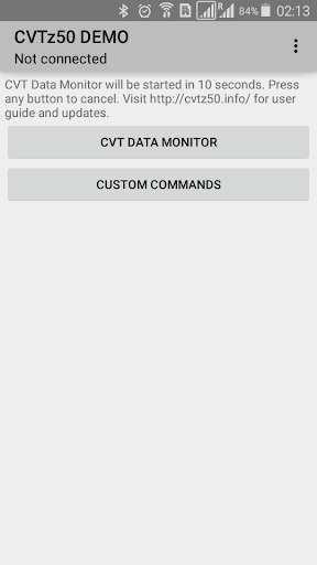 Run android online APK CVTz50 DEMO from MyAndroid or emulate CVTz50 DEMO using MyAndroid