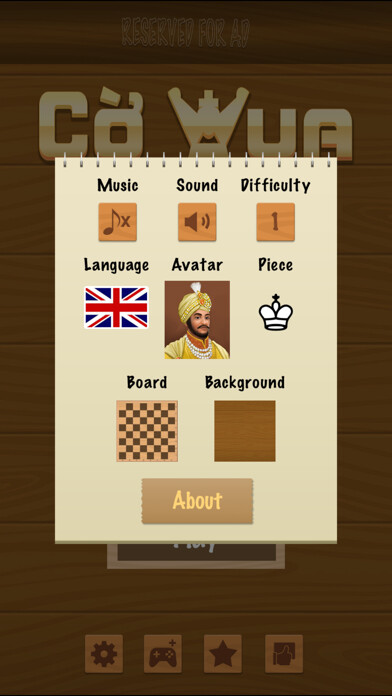 Emulate iPhone app Cờ Vua, Co Vua using MyAndroid