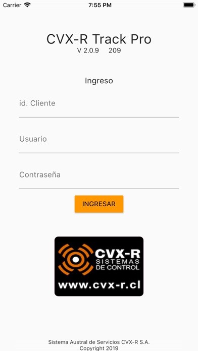Emulate iPhone app CVXR Track Pro using MyAndroid