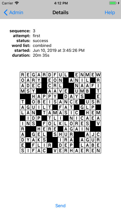 Emulate iPhone app CWC – CrossWord Creator using MyAndroid Emulate iPhone app CWC – CrossWord Creator using MyAndroid
