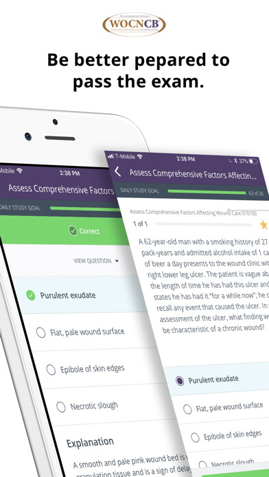 Emulate iPhone app CWCN® Wound Care Exam Prep using MyAndroid Emulate iPhone app CWCN® Wound Care Exam Prep using MyAndroid