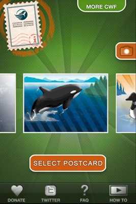 Emulate Android APK CWF Postcards