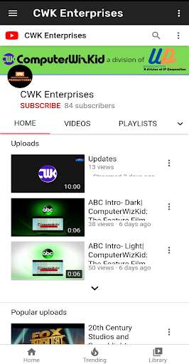 Run android online APK CWK Enterprises Videos from MyAndroid or emulate CWK Enterprises Videos using MyAndroid