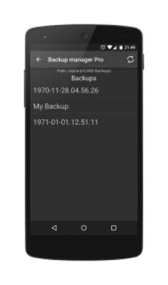 Emulate Android APK CWM Backup Manager Emulate Android APK CWM Backup Manager
