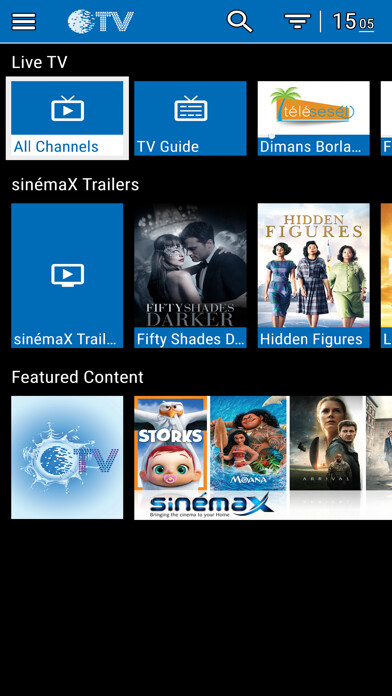 Emulate iPhone app CWS Mobile TV using MyAndroid