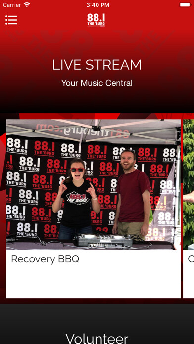 Emulate iPhone app CWU 88.1 The Burg using MyAndroid Emulate iPhone app CWU 88.1 The Burg using MyAndroid