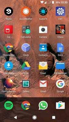 Emulate Android APK Cyanfox Home - Launcher Emulate Android APK Cyanfox Home - Launcher