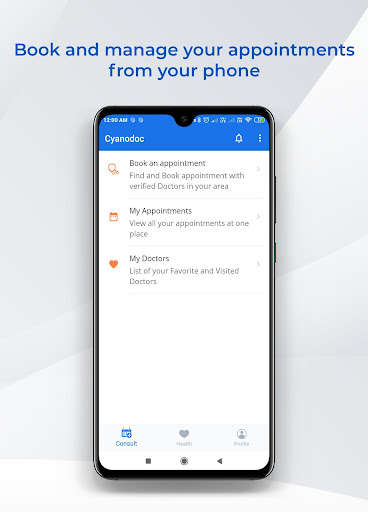 Run android online APK Cyanodoc - Book Doctor Appointments and Healthcare from MyAndroid or emulate Cyanodoc - Book Doctor Appointments and Healthcare using MyAndroid