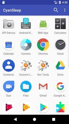 Emulate Android APK CyanSleep