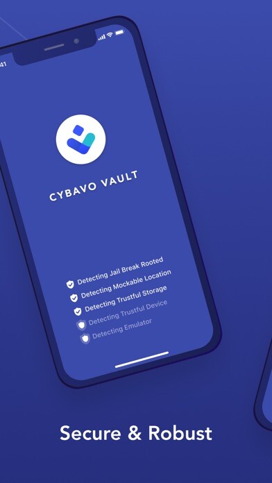 Emulate iPhone app CYBAVO Authenticator using MyAndroid Emulate iPhone app CYBAVO Authenticator using MyAndroid