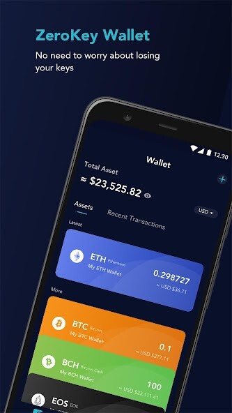 Run android online APK CYBAVO Wallet from MyAndroid or emulate CYBAVO Wallet using MyAndroid