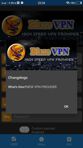 Run android online APK cyberblazeVPN V2 from MyAndroid or emulate cyberblazeVPN V2 using MyAndroid