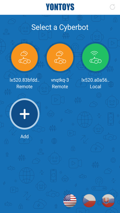 Emulate iPhone app Cyberbot using MyAndroid