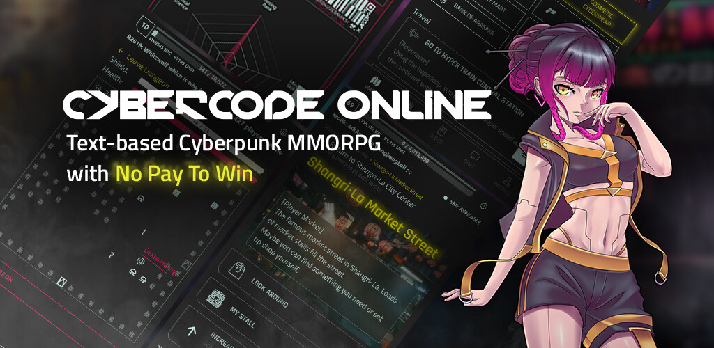 Run android online APK CyberCode Online -Text MMORPG from MyAndroid or emulate CyberCode Online -Text MMORPG using MyAndroid