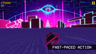 Emulate iPhone app CyberDrive 2077 using MyAndroid