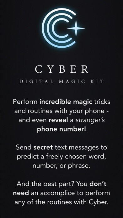 Emulate iPhone app Cyber Magic using MyAndroid