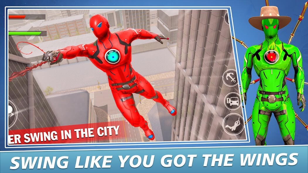 Run android online APK Cyber Rope Hero in Spider Game from MyAndroid or emulate Cyber Rope Hero in Spider Game using MyAndroid Run android online APK Cyber Rope Hero in Spider Game from MyAndroid or emulate Cyber Rope Hero in Spider Game using MyAndroid