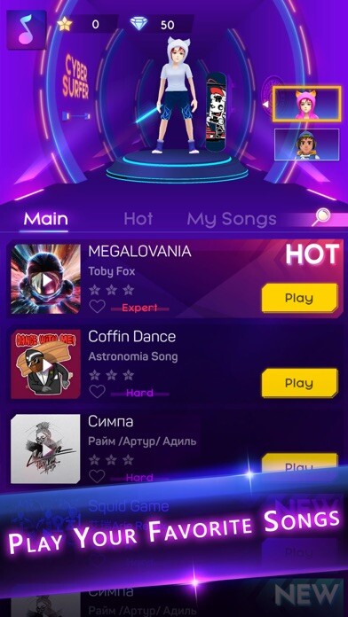 Emulate iPhone app Cyber Surfer: EDM & Skateboard using MyAndroid Emulate iPhone app Cyber Surfer: EDM & Skateboard using MyAndroid
