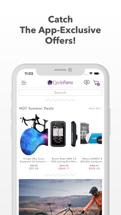 Emulate iPhone app CycleFans Marketplace using MyAndroid Emulate iPhone app CycleFans Marketplace using MyAndroid