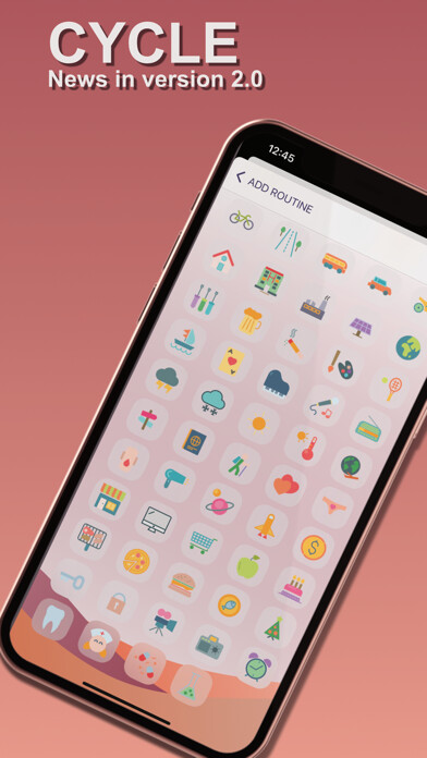 Emulate iPhone app Cycle! Life Routines using MyAndroid Emulate iPhone app Cycle! Life Routines using MyAndroid